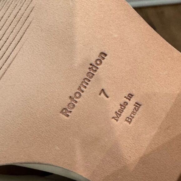 NEW $498 Reformation Olive Western Boot in black and white ivory - Picture 6 of 10